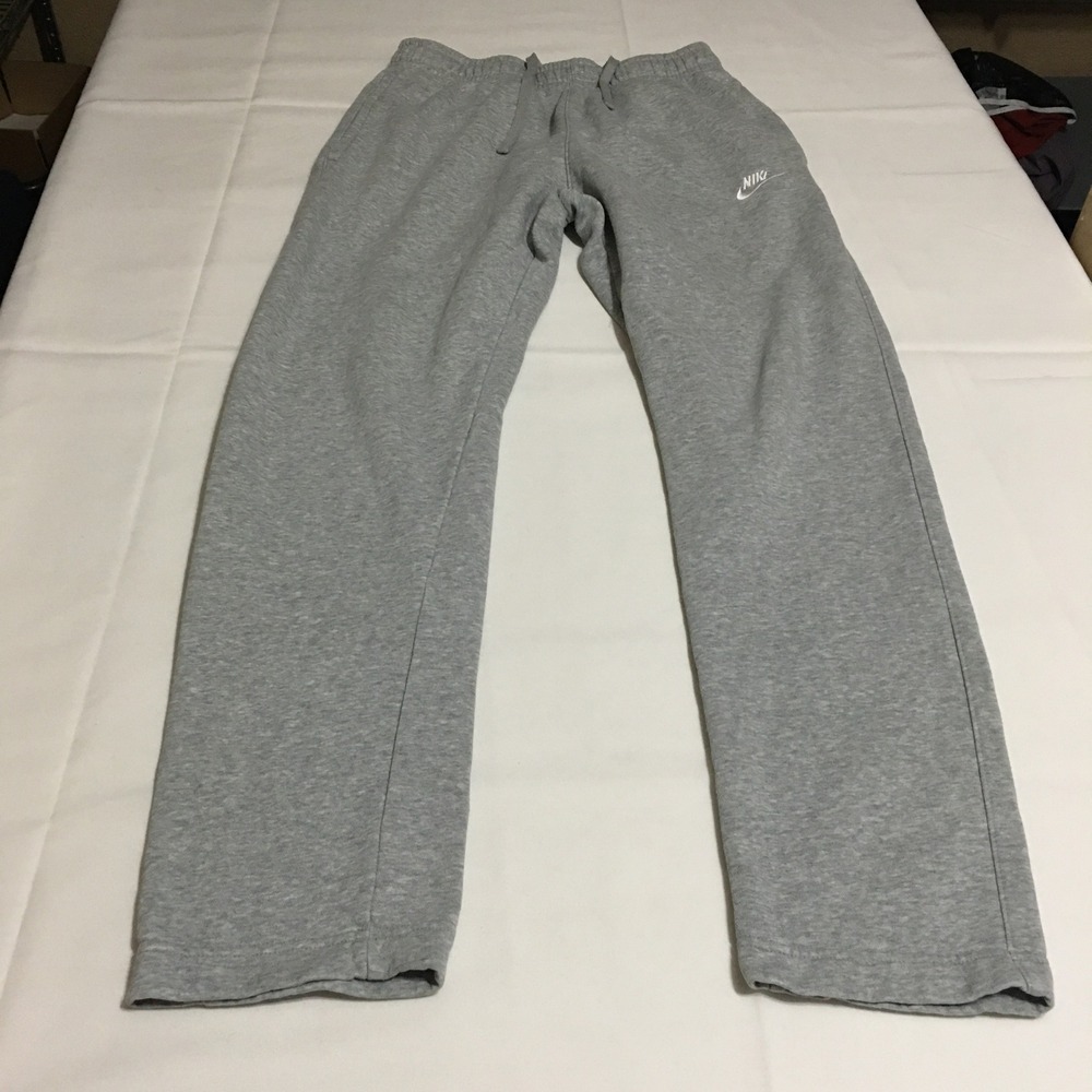 Nike Sportswear Club Fleece Mens Pants Small Gray Sweatpants